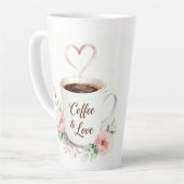 Kaffee & Liebe Milchtasse (Linke Ecke)