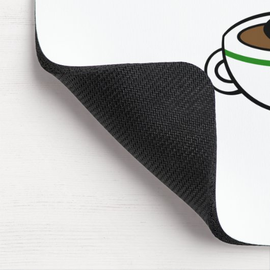 Kaffee-Liebe Mousepad (Ecke)