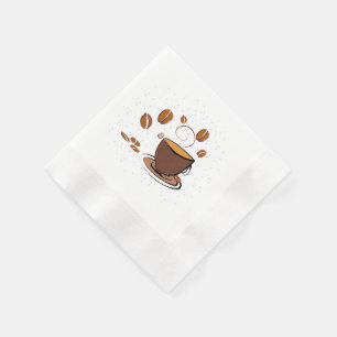Kaffee Liebe Serviette