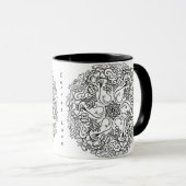 Kaffee-Liebe Tasse (VorderseiteRechts)