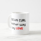 Kaffee-Liebe-Tasse Kaffeetasse (Vorderseite Links)