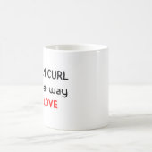 Kaffee-Liebe-Tasse Kaffeetasse (Mittel)