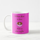 Kaffee-Liebe-Tasse Kaffeetasse (Links)