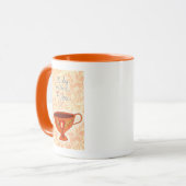 Kaffee-Liebe-Tasse Tasse (Vorderseite Links)