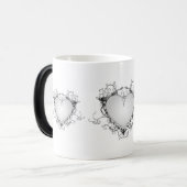 Kaffee-Liebe Verwandlungstasse (Vorderseite Links)
