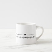 Kaffee-Liebhaber-Ästhetik  Espressotasse (Rechts)