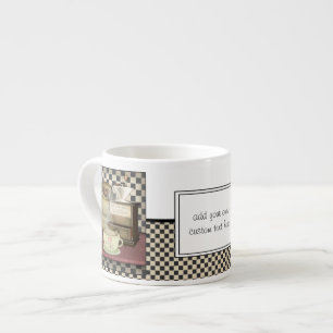 Kaffee-Liebhaber Café personalisiert Espressotasse