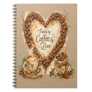 Kaffee Liebhaber Cozy Vintage  Notizblock