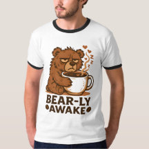 Kaffee-Liebhaber-Design 'Kaum wach'