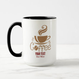 Kaffee-Liebhaber-Design – Minimales Kaffee-Tassen- Tasse