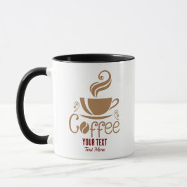 Kaffee-Liebhaber-Design – Minimales Kaffee-Tassen- Tasse