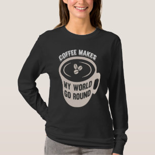 Kaffee Liebhaber Espresso Barista Cappuccino Latte T-Shirt