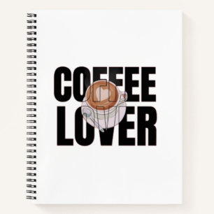 Kaffee Liebhaber – Kaffee Süchtiger Morgen Koffein Notizblock