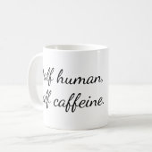 Kaffee Liebhaber Kaffeetasse (Vorderseite Links)