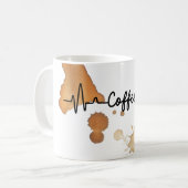 Kaffee Liebhaber Kaffeetasse (Vorderseite Links)