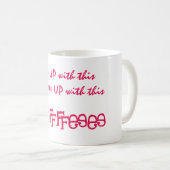 KAFFEE-LIEBHABER KAFFEETASSE (VorderseiteRechts)