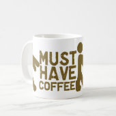 Kaffee-Liebhaber Kaffeetasse (Vorderseite Links)