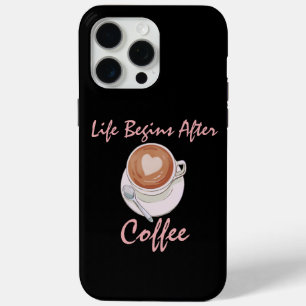 Kaffee-Liebhaber-Leben Beginnt Nach Kaffee Case-Mate iPhone Hülle