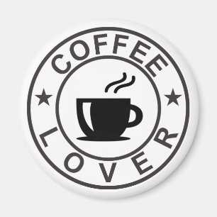 Kaffee-Liebhaber Magnet