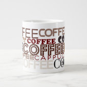 Kaffee-Liebhaber-Mega- Tassen (Vorderseite)