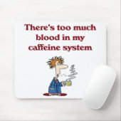 Kaffee-Liebhaber Mousepad (Mit Mouse)