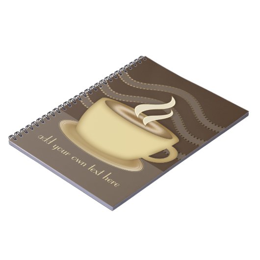 Kaffee-Liebhaber Notizblock (Linke Seite)