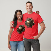 Kaffee-Liebhaber retro T-Shirt (Unisex)