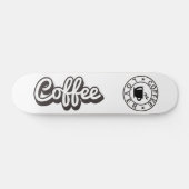 Kaffee-Liebhaber Skateboard (Horizontal)