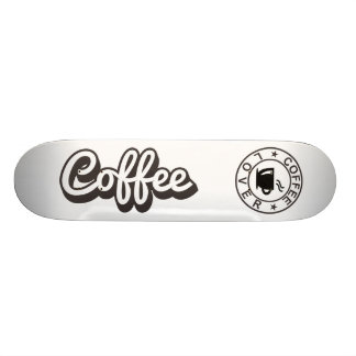 Kaffee-Liebhaber Skateboard
