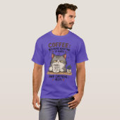 Kaffee Liebhaber T-Shirt (Vorne ganz)