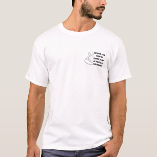 Kaffee-Liebhaber-T-Shirt T-Shirt