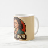 Kaffee-Liebhaber-Tasse. Kaffeetasse (VorderseiteRechts)