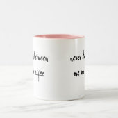 Kaffee-Liebhaber-Tasse Zweifarbige Tasse (Mittel)