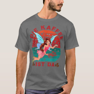 Kaffee-Liebhaber und Feen-Spaß-Wortspiel, das Kaff T-Shirt