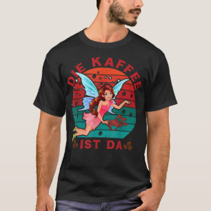 Kaffee-Liebhaber und märchenhaftes Wortspiel, dass T-Shirt
