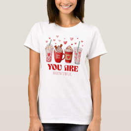 Kaffee-Liebhaber Valentinstag T-Shirt