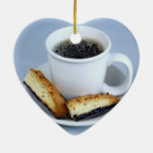 Kaffee-Liebhaber-Verzierung Keramik Ornament (Hinten)