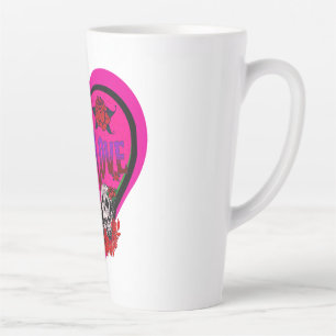 Kaffee Liebhaber wahre Liebe Rosa Herz Custom Milchtasse