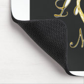 Kaffee liebt mich. mousepad (Ecke)