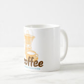 Kaffee löst alles kaffeetasse (VorderseiteRechts)