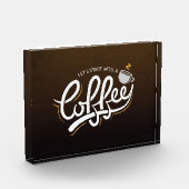 Kaffee Lover Beginnen wir mit einem Kaffee Fotoblock (Links)
