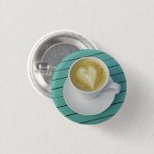 Kaffee Lover Button (Vorne & Hinten)