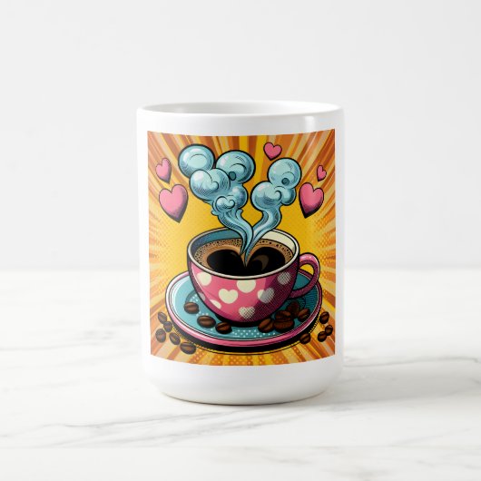 Kaffee-Lover-Café oder Café-Tasse Kaffeetasse (Mittel)