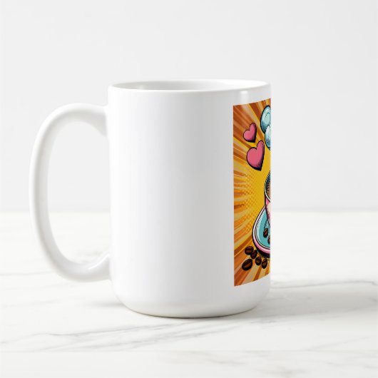 Kaffee-Lover-Café oder Café-Tasse Kaffeetasse (Links)