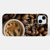 Kaffee Lover Case-Mate iPhone Hülle (Rückseite (Horizontal))