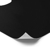 Kaffee Lover Coffe ist immer eine gute Idee Poster (Ecke)