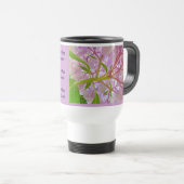 Kaffee Lover! Coffe Tasse Geschenke Pink Hydrangea (VorderseiteRechts)