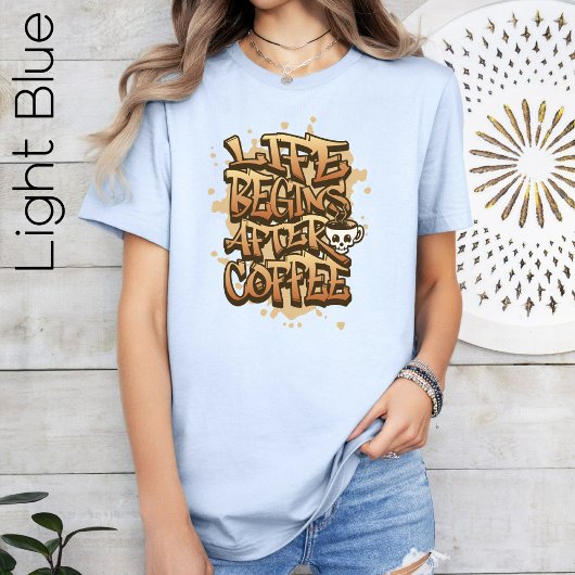 Kaffee Lover Coffee Drink Geschenk Y2K Style T-Shirt