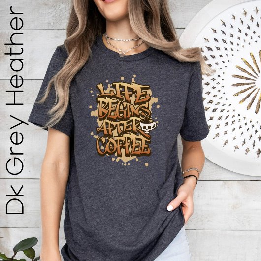Kaffee Lover Coffee Drink Geschenk Y2K Style T-Shirt