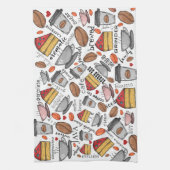 Kaffee Lover Coffee Shop oder Café Küchentücher (Vertikal)